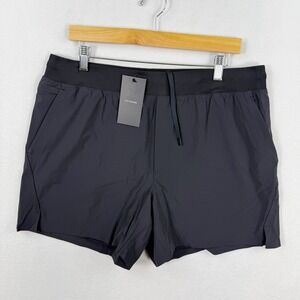 Ten Thousand Set Short XL Black Lined Training Athletic TTSH005V2 Mens